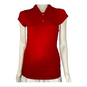 Arc’teryx Red/Orange Polo Shirt Sz Medium